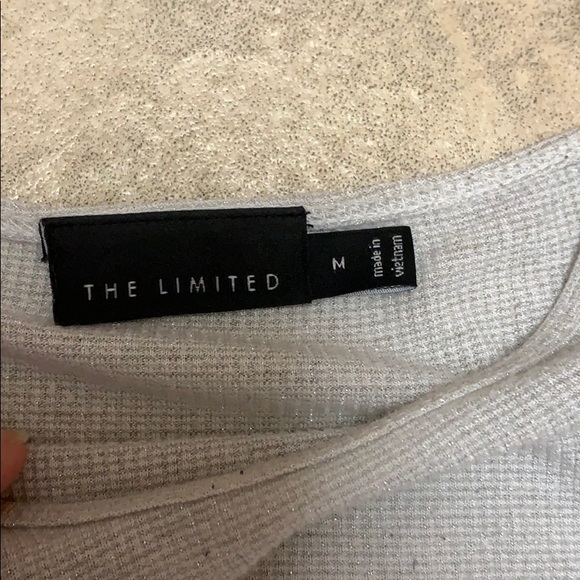 2 top bundle lot sparkly limited tank tops medium - Picture 3 of 5